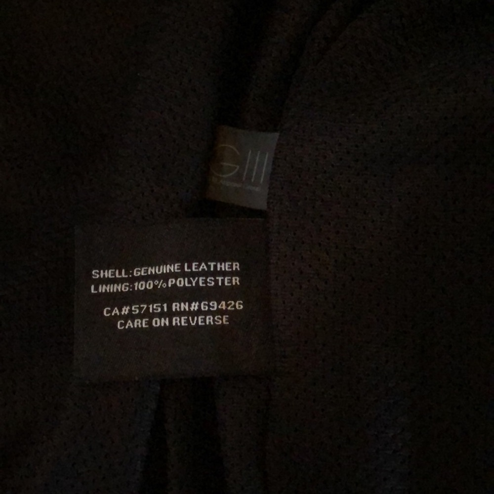Wilsons Leather Black Biker Jacket - Picture 7 of 16